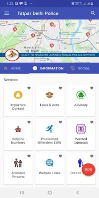 Tatpar Delhi Police android App screenshot 3