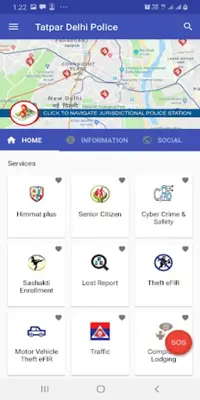 Tatpar Delhi Police android App screenshot 4