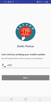 Tatpar Delhi Police android App screenshot 5